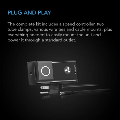 AC Infinity CLOUDLINE S-Series plug and play