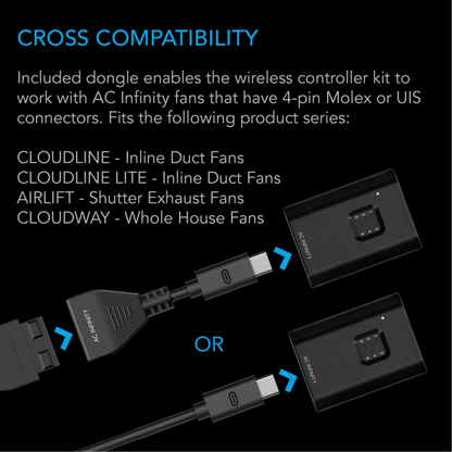 AC Infinity CONTROLLER 63 cross compatibility