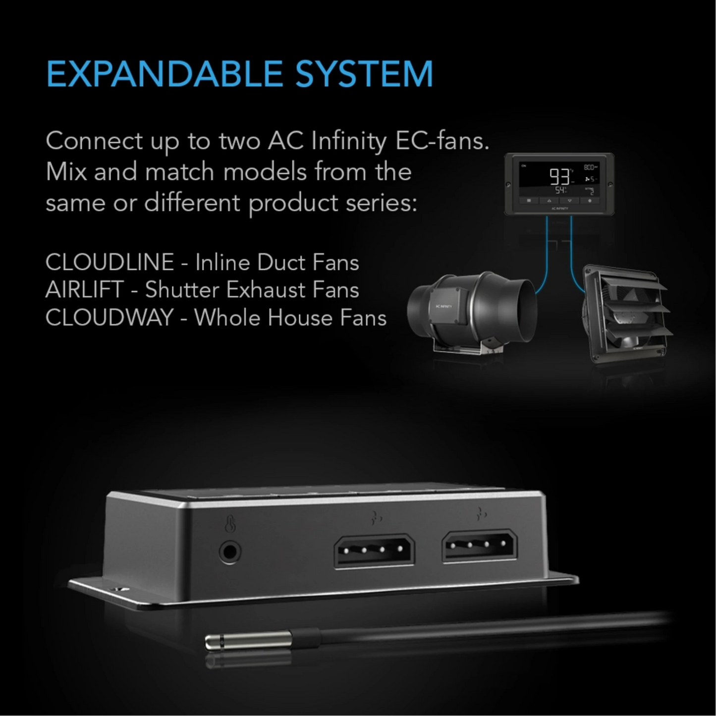 AC Infinity CONTROLLER 67 expandable system
