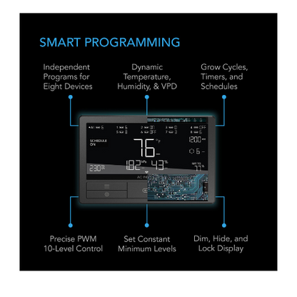 AC Infinity CONTROLLER 69 PRO smart programming