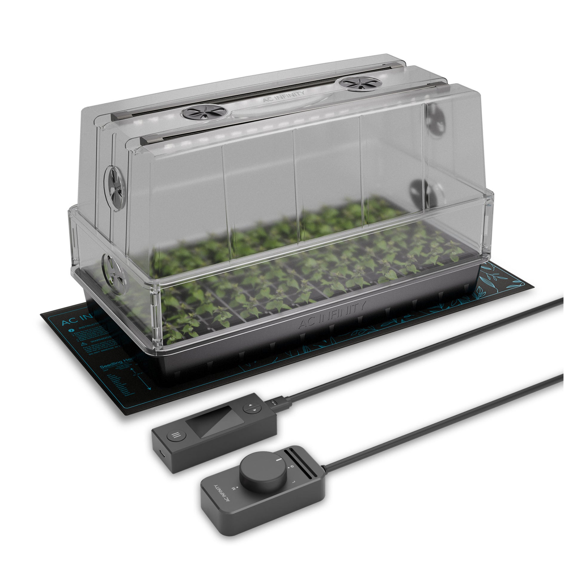 AC Infinity Humidity Dome, Germination Kit with Seedling Mat