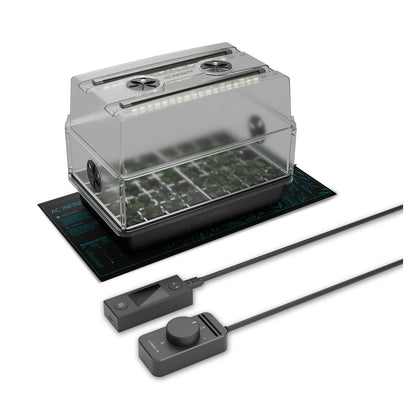 AC Infinity Humidity Dome, Germination Kit with Seedling Mat 5 x8