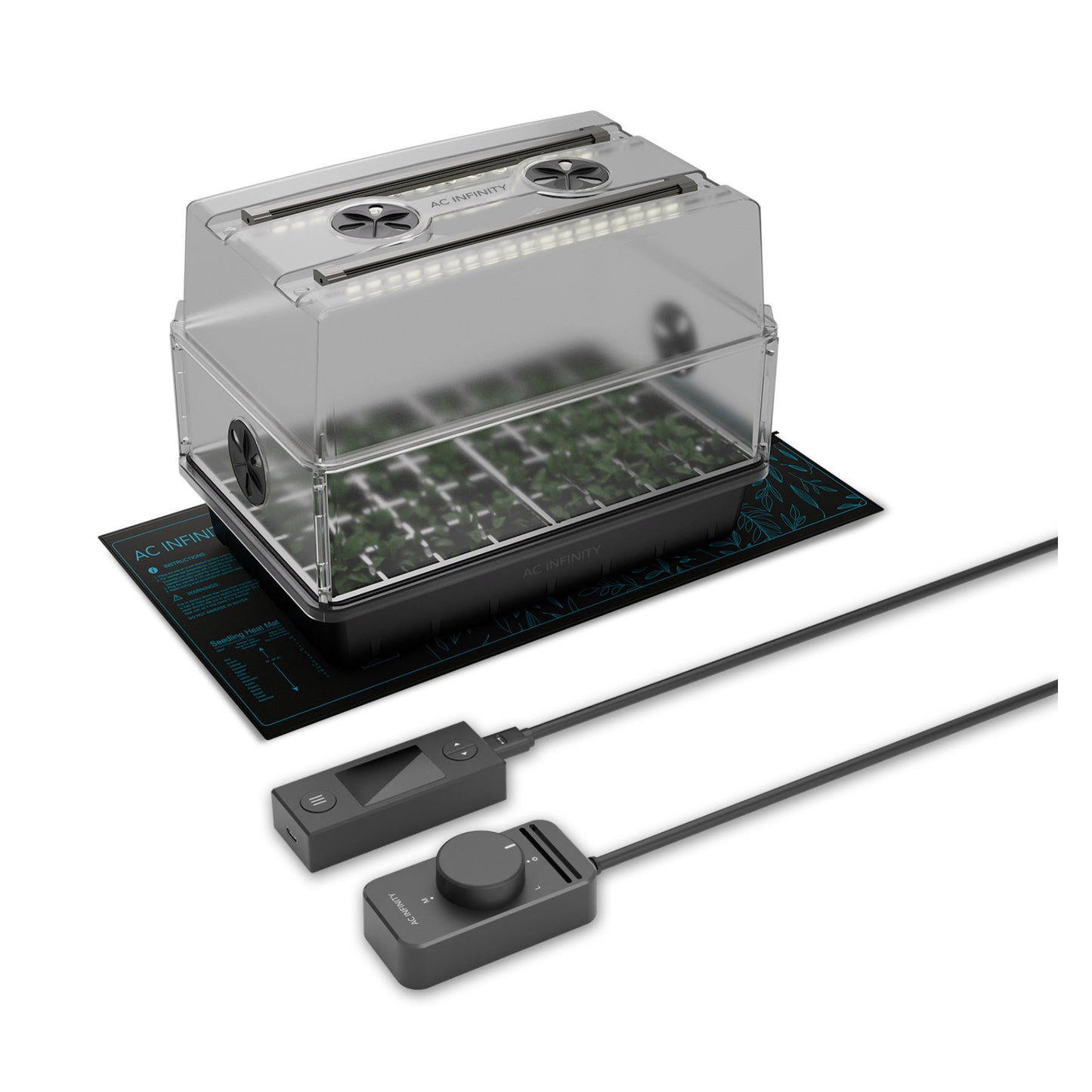AC Infinity Humidity Dome, Germination Kit with Seedling Mat 5 x8 main image