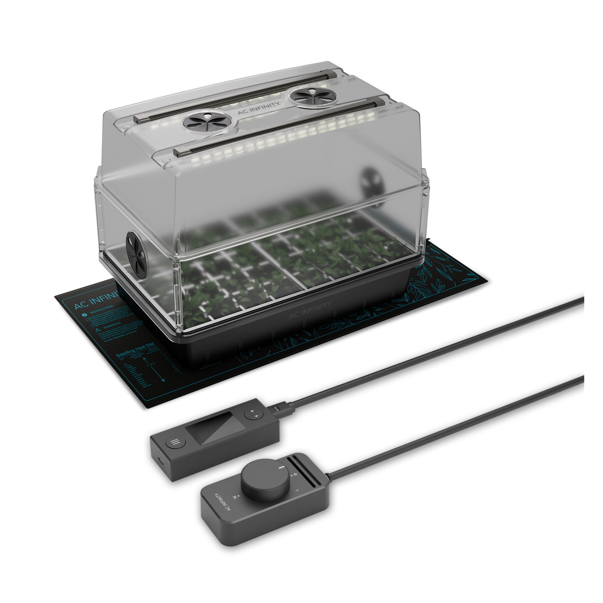 AC Infinity Humidity Dome, Germination Kit with Seedling Mat 5 x8 main image