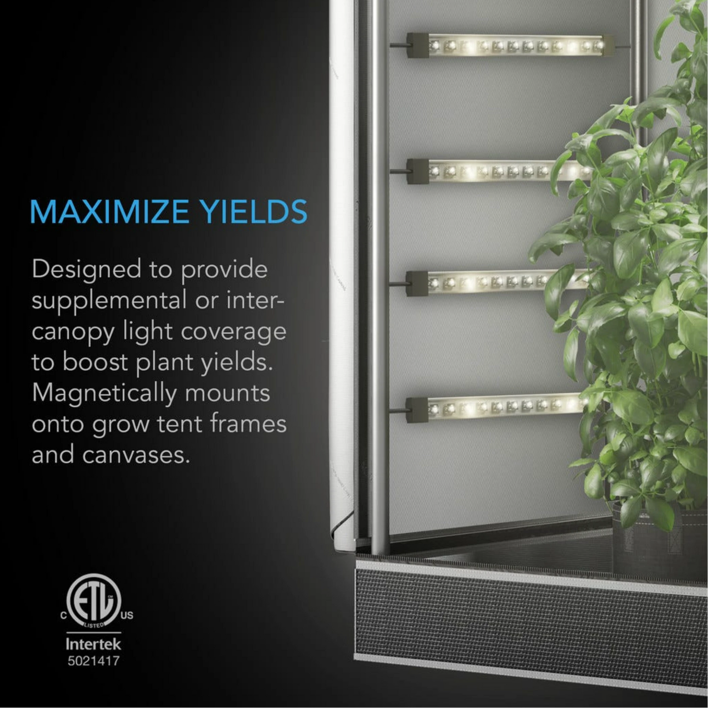 AC Infinity IONBEAM S11 maximize yields