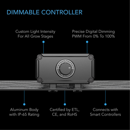 AC Infinity IONBOARD S44 dimmable controller