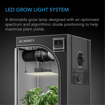 AC Infinity IONBOARD S44 dimmable grow lamp