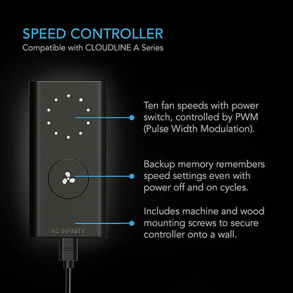 Ac Infinity Air Filtration Kit PRO 6in controller