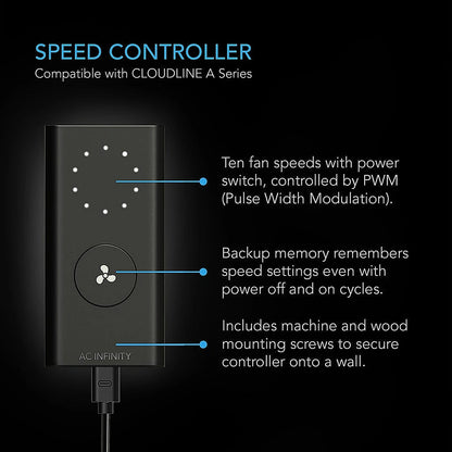 Ac Infinity Air Filtration Kit PRO 6in controller