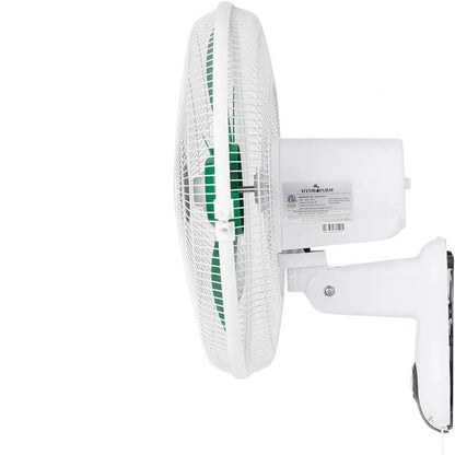 Active Air Wall Mount Fan 16in side view
