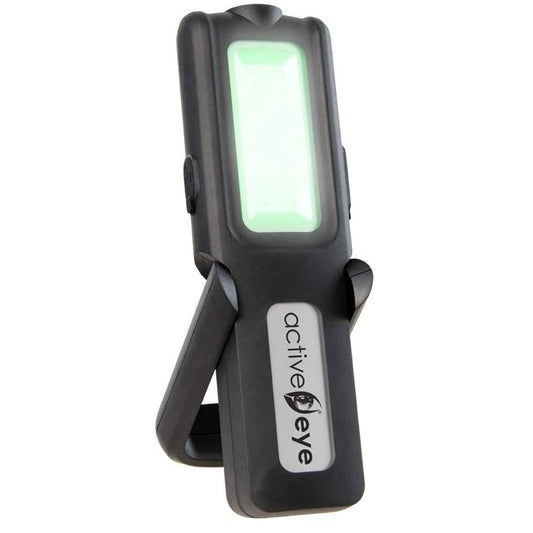 Active Eye Green LED Worklight/Flashlight left side