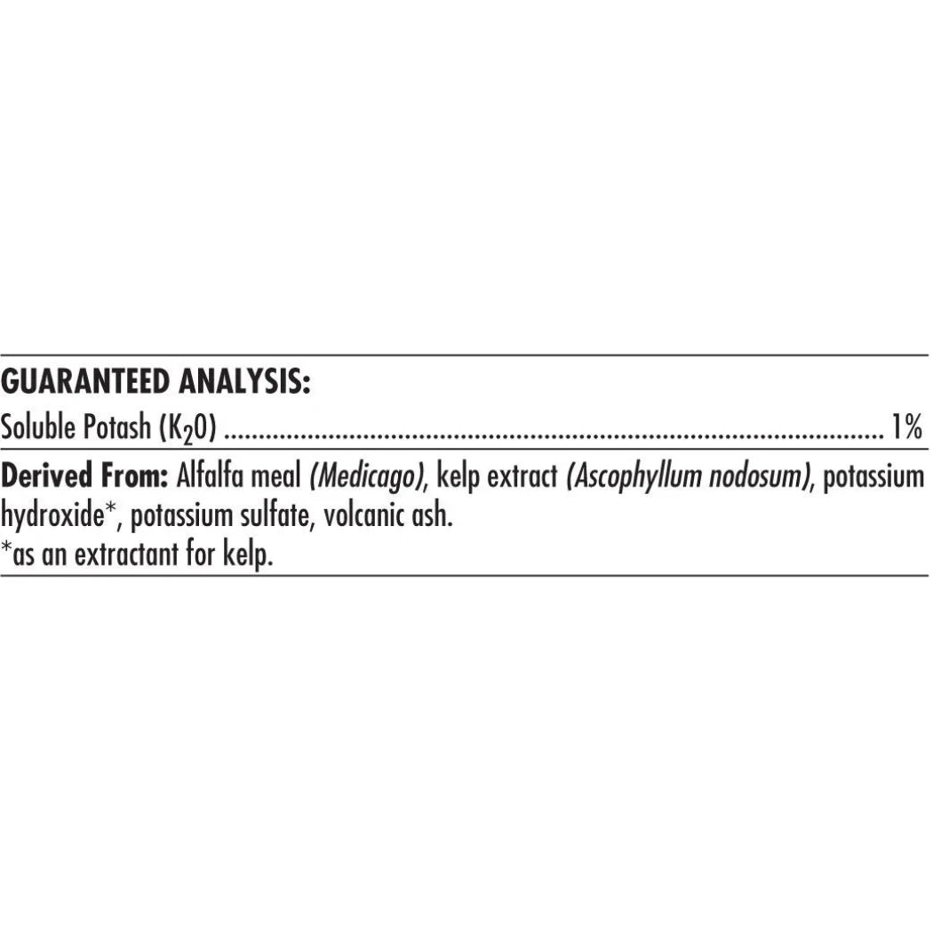 Advance Nutrients Tasty Terpenes guaranteed analysis