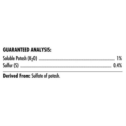 Advanced Nutrients OG Organic Grandma Enggys F-1 guaranteed analysis
