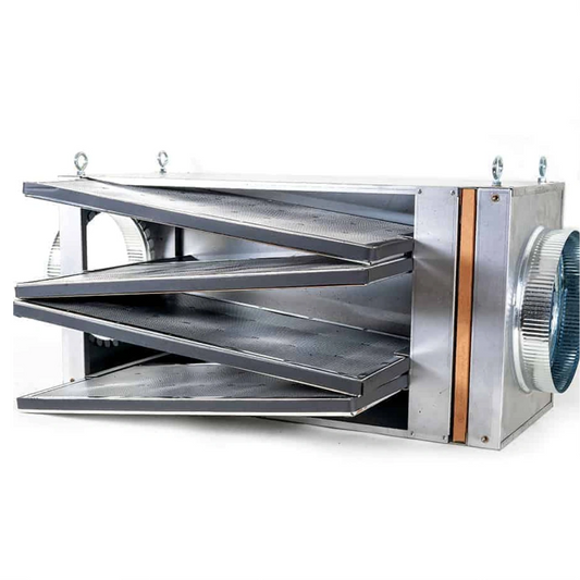 Air Box 4 Stealth Edition 2000 CFM 10in side view