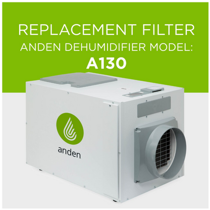 Anden 5701 Replacement Filter for Anden Dehumidifier Model A130