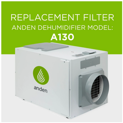 Anden 5701 Replacement Filter for Anden Dehumidifier Model A130