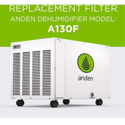 Anden 5769 Replacement Filter for Anden Dehumidifier Model A130F