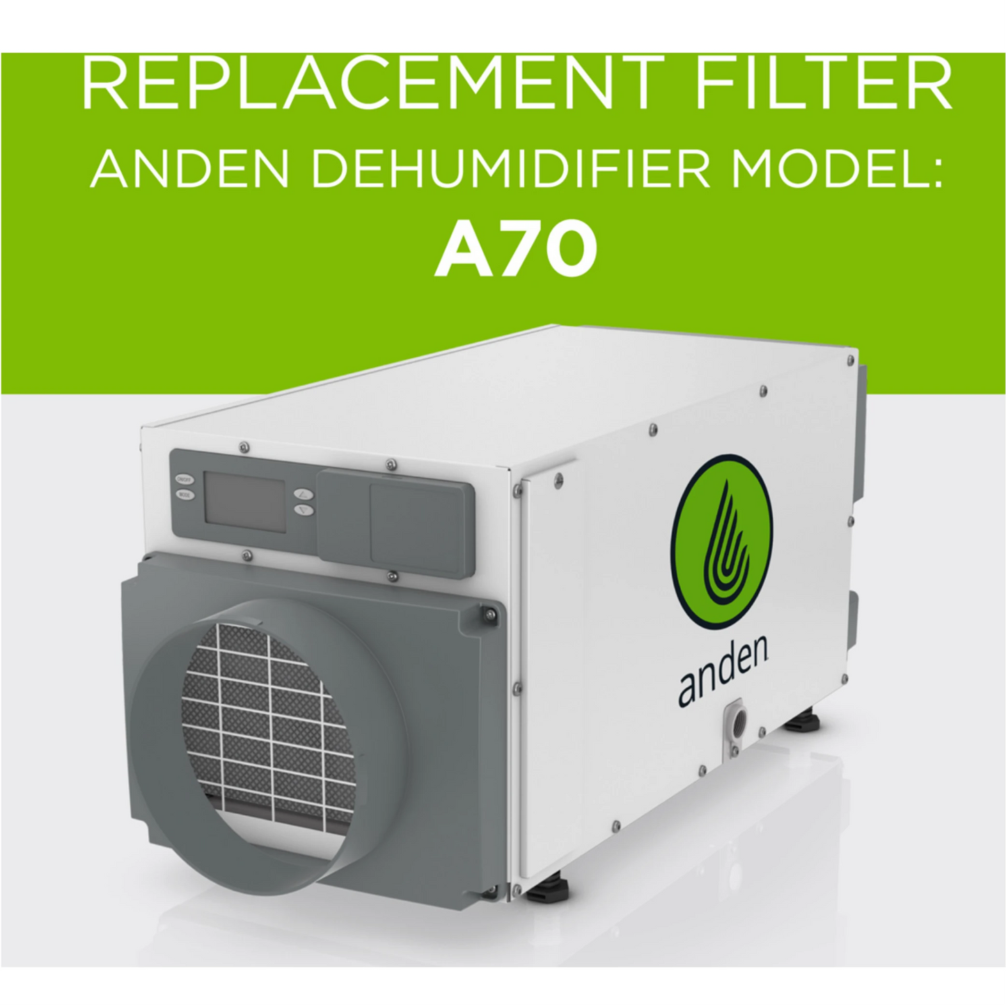 Anden 5772 Replacement Filter for Anden Dehumidifier Model A70