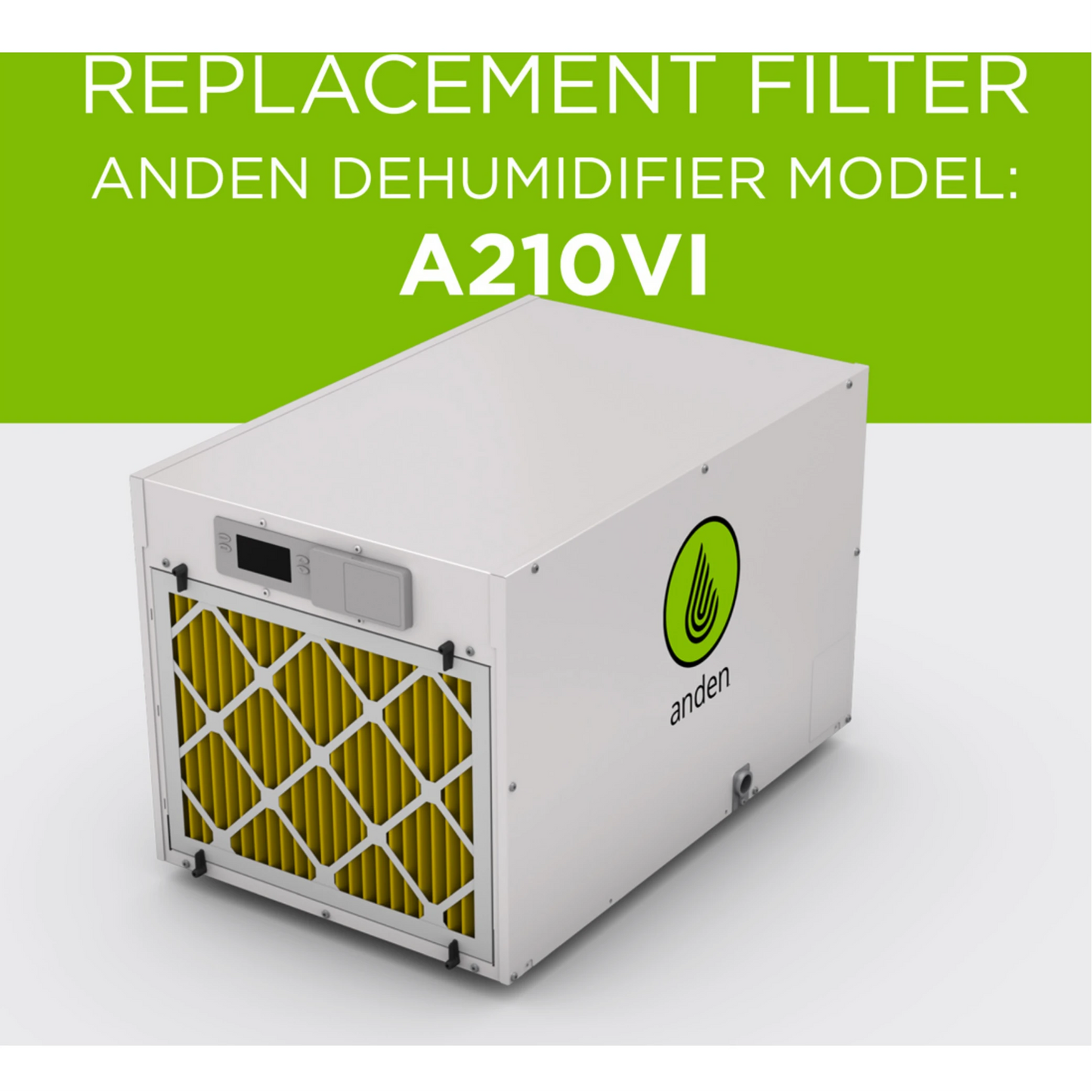 Anden 5781 Replacement Filter for Anden Dehumidifier Model A210V1