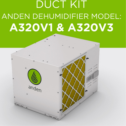 Anden Duct Kit compatible with Model A320V1 & A320V3