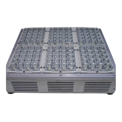 Apache Tech AT120 LED grow light panel, six lensed LED modules in aluminum housing