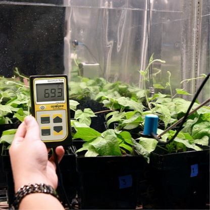 Apogee PAR PPFD Quantum Meter and Sensor MQ-500 in Grow Tent