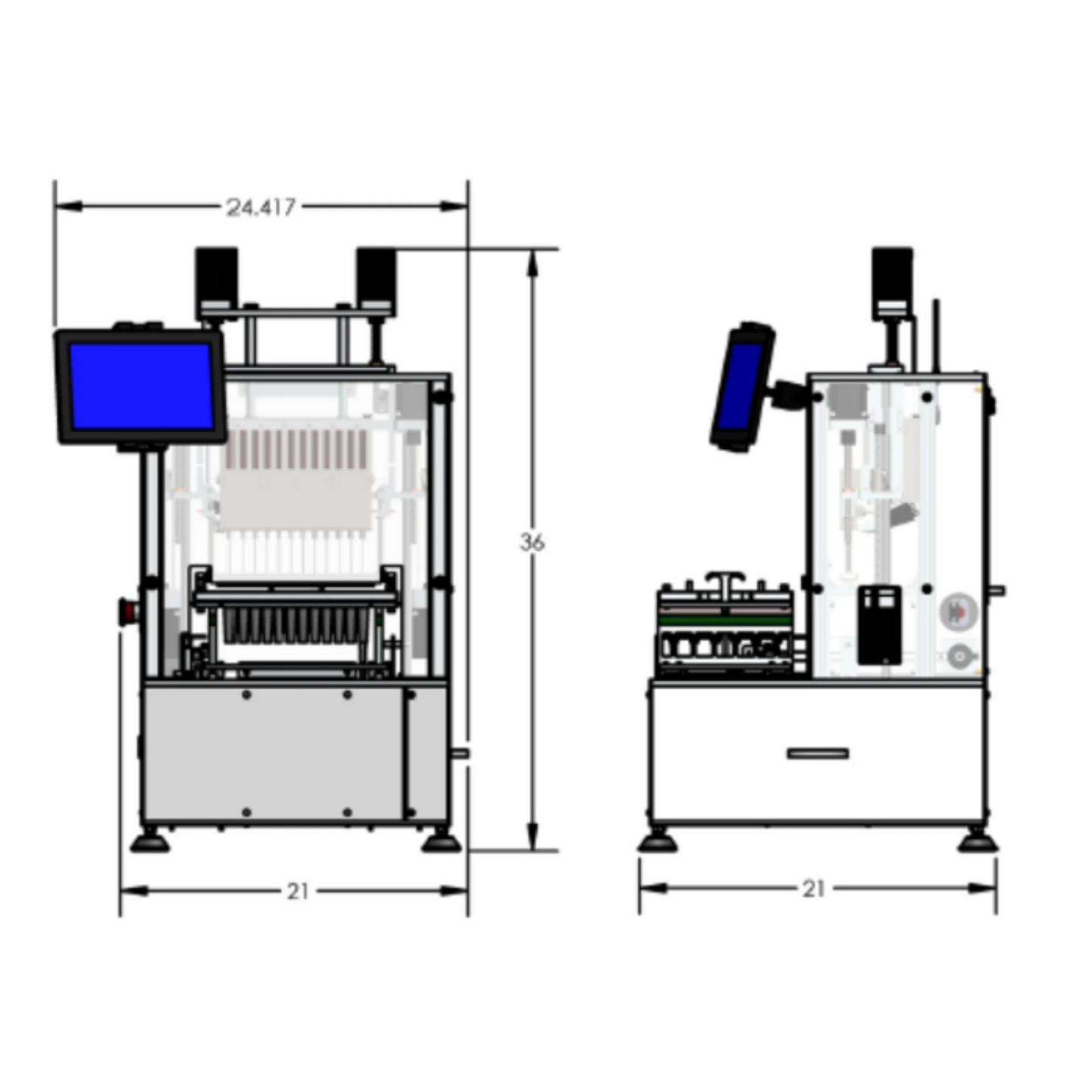 Astro Infuser Warp Speed Pre-Roll Infuser Dimensions