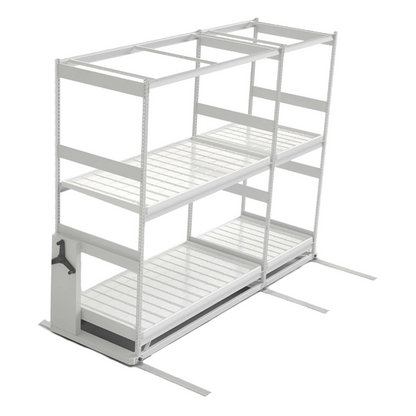 Botanicare Mobile Rack Grow Tray 4 ft x 4 ft multi shelf