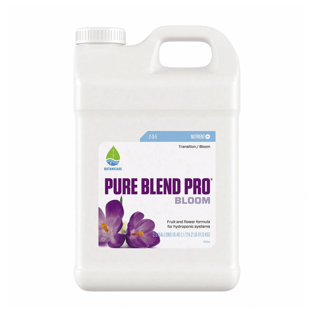 Botanicare Pure Blend Pro Bloom Hydroponic Formula 2.5 Gallons