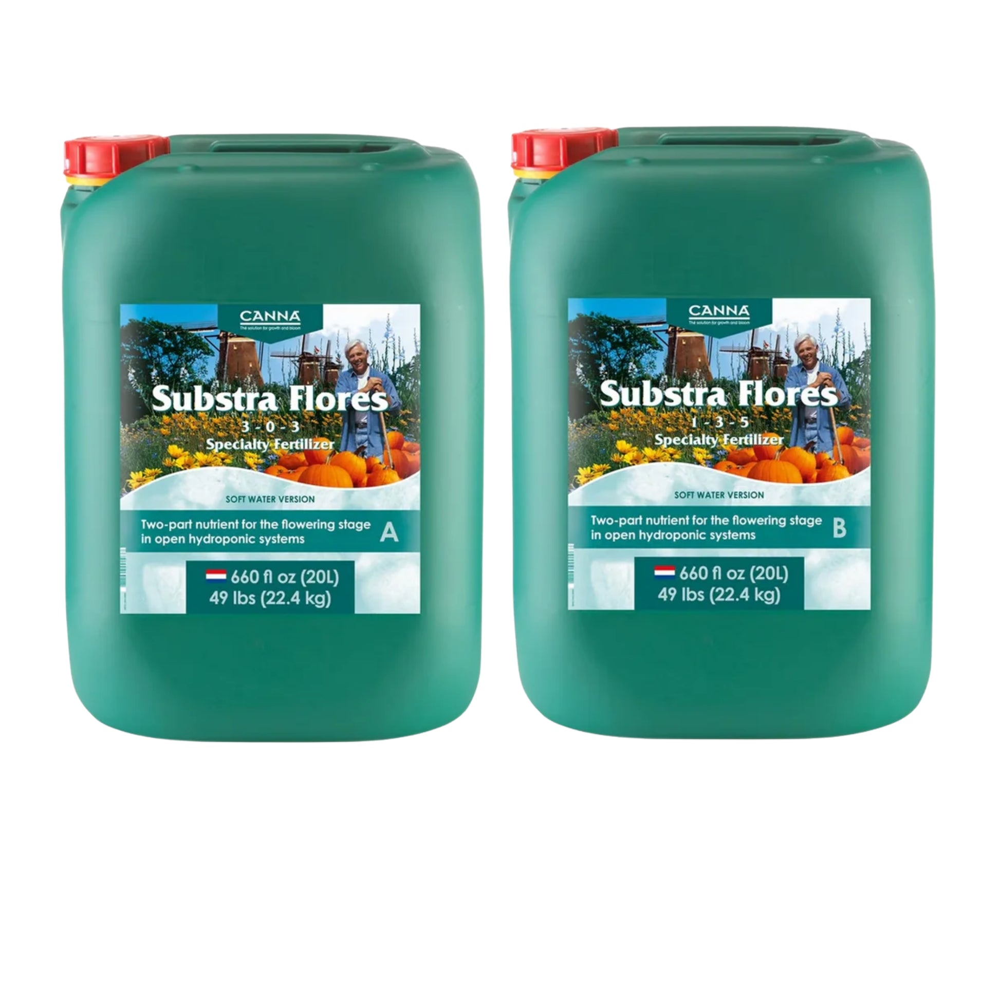 CANNA Substra Flores A&B 20 liter main images