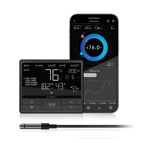 CONTROLLER 69 PRO Independent Programs for Four Devices LCD  and App view