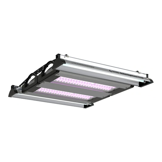 California LightWorks SolarSystem 1100 UVB combo, 800W LED fixture with two SolarSystem UVB bars