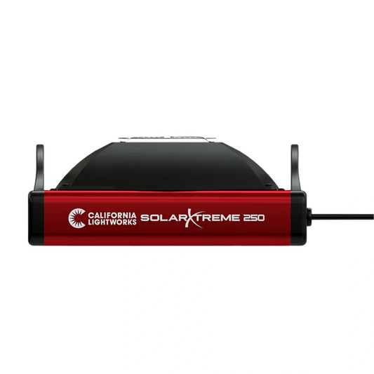 California LightWorks SolarXtreme 250 LED Grow Light side view