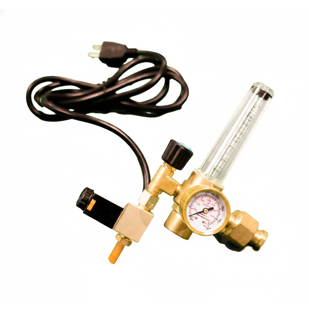 Carbon Accelerator CO2 Regulator REG-1 Flow Meter 120V Solenoid main image