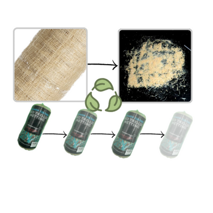 Common Culture Bio Trellis Netting Bulk Roll 5 ft x 60 ft w_ 6in Squares Biodegrades in 3-5 Years