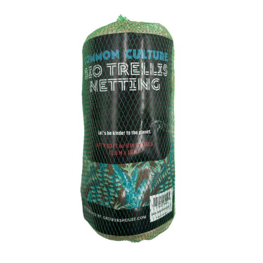 Common Culture Bio Trellis Netting Bulk Roll 5 ft x 60 ft with 6in Squares main image