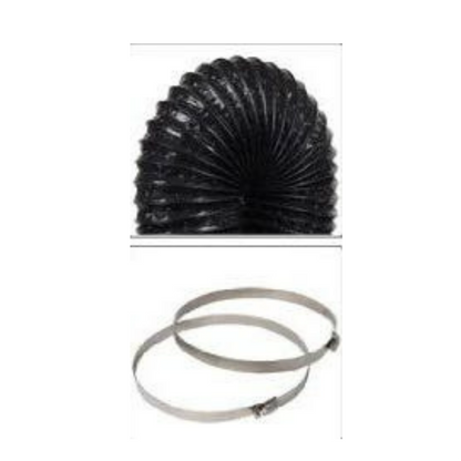 Common Culture Black Lightproof Ducting w_Clamps