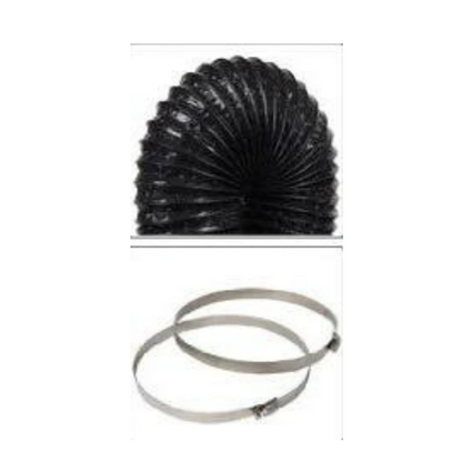 Common Culture Black Lightproof Ducting w_Clamps