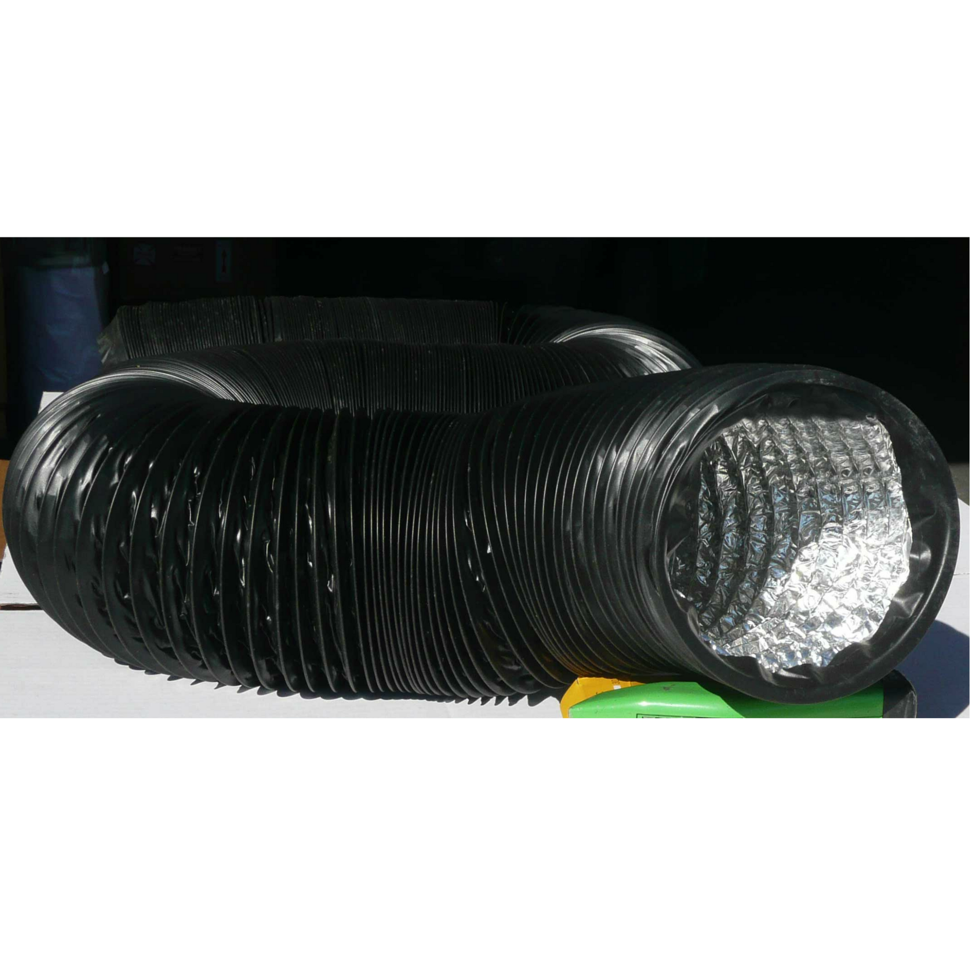 Common Culture Black Lightproof Ducting w_Clamps side view
