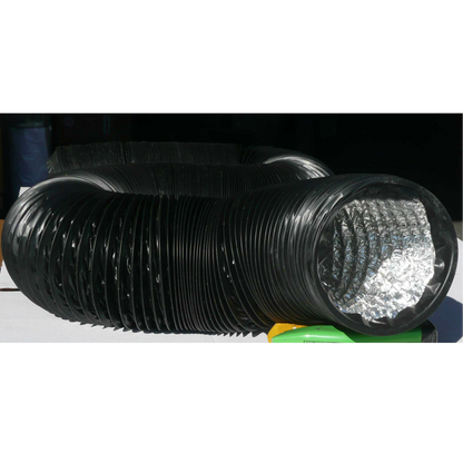 Common Culture Black Lightproof Ducting w_Clamps side view