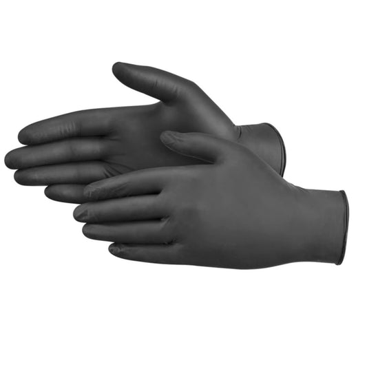 Common Culture Black Nitrile Gloves Clean Safety