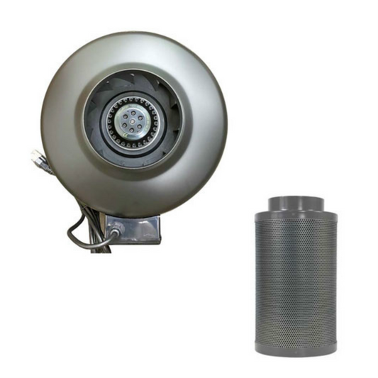 Common Culture Carbon Filter 6in x 16in + 6in Inline Duct Fan Combo