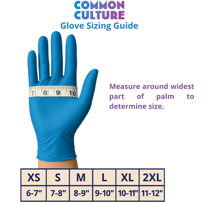 Common Culture Glove Sizing Guide