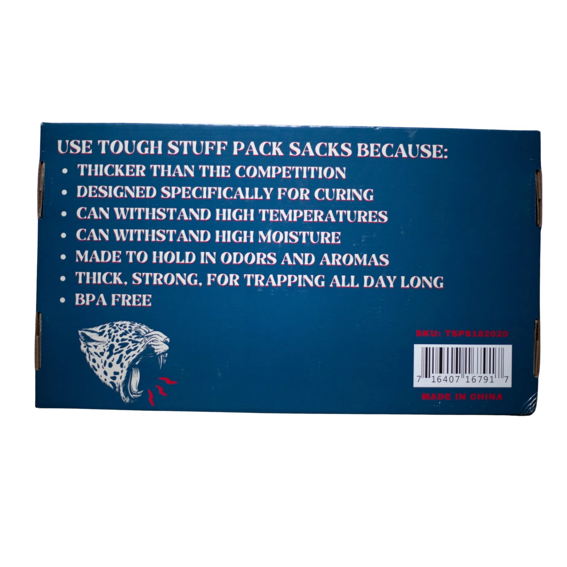 Common Culture Tough Stuff Pack Sack 18_ X 20_ - 100 Pack Back Label