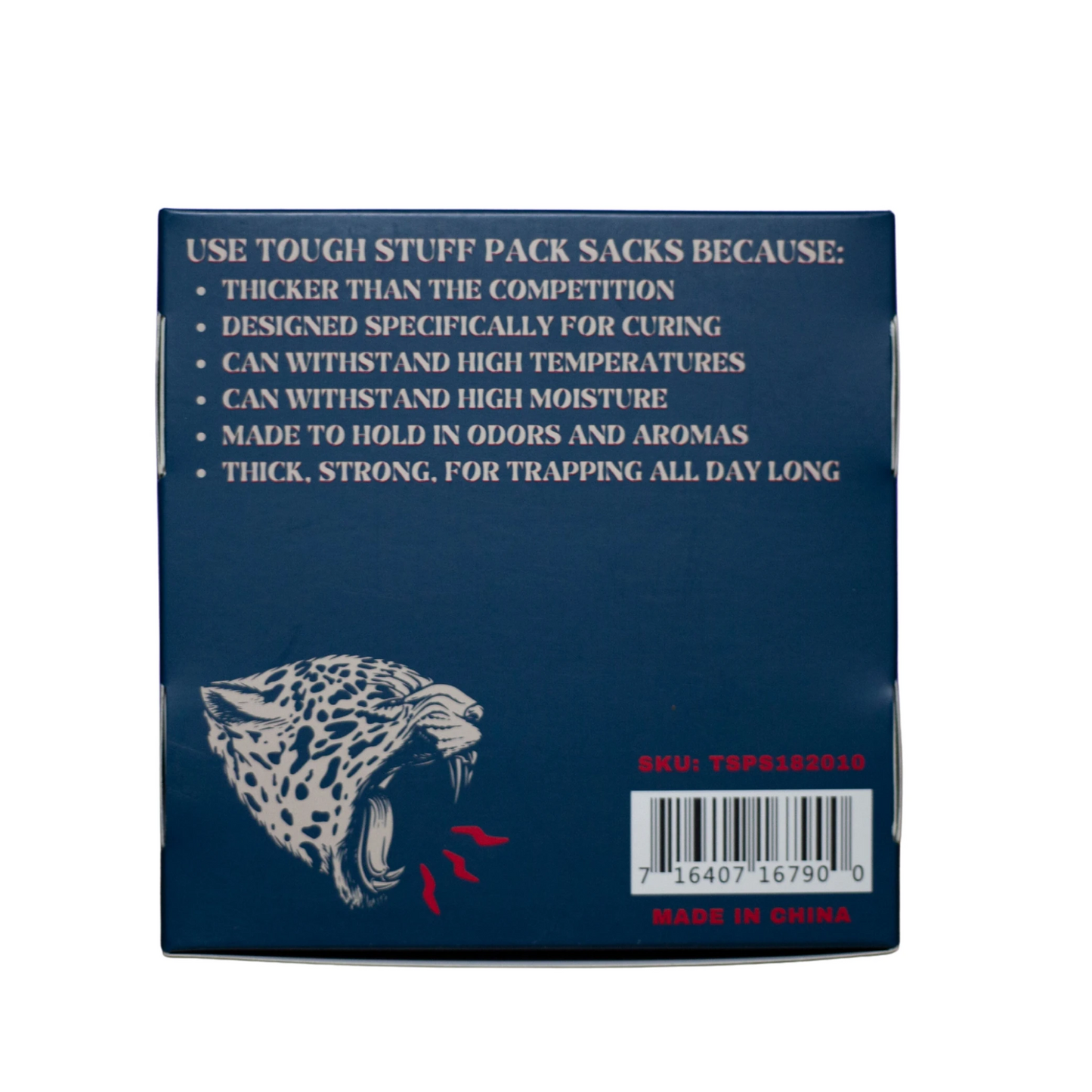 Common Culture Tough Stuff Pack Sack 18_ X 20_ - 10 Pack Back Label
