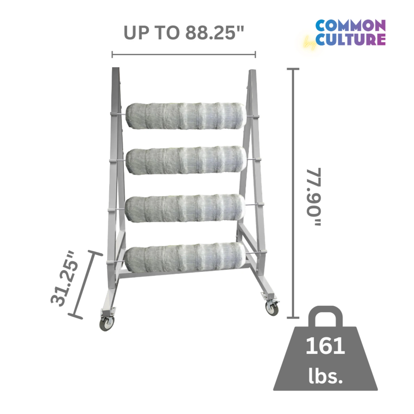 Common Culture Trellis Slayer 9000 for 4 rolls dimensions