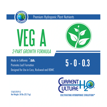 Cultured Solutions Veg A label