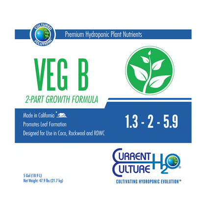 Cultured Solutions Veg B Label