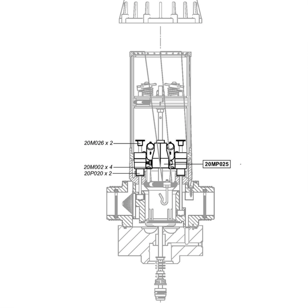 Dosatron ACTUATOR ASSY FOR D20S NEW STYLE -HV