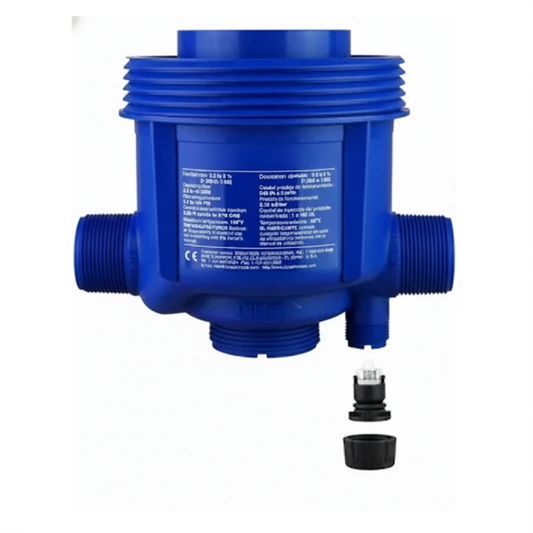 Dosatron BLUE BODY ASSEMBLY FOR D40MZ1000 W/ SEAL AND NPT THREAD